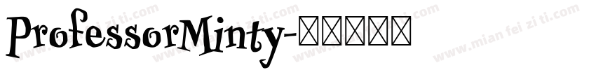 ProfessorMinty字体转换