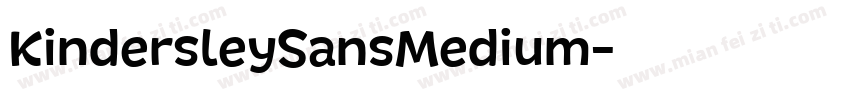 KindersleySansMedium字体转换