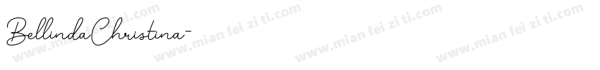 BellindaChristina字体转换