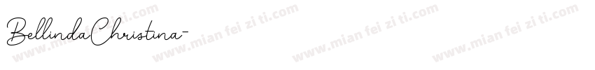 BellindaChristina字体转换