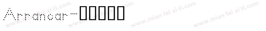 Arrancar字体转换