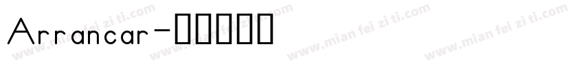 Arrancar字体转换