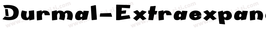 Durmal-Extraexpanded字体转换