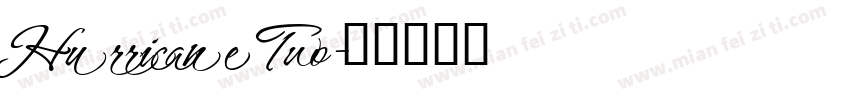 HurricaneTwo字体转换