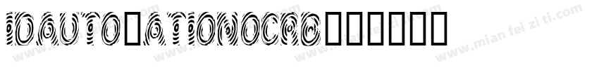 IDAutomationOCRb字体转换