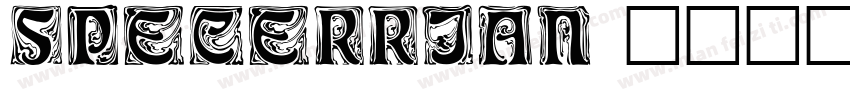 specerrian字体转换