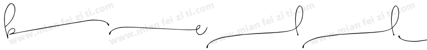 Bellwethers字体转换