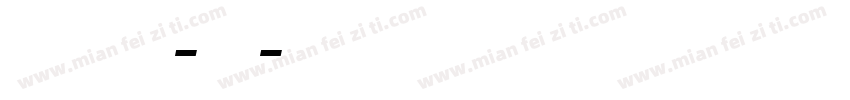 BemboExpert-Bold字体转换