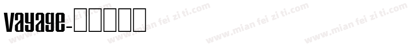 vayage字体转换