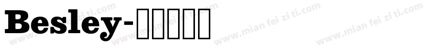 Besley字体转换