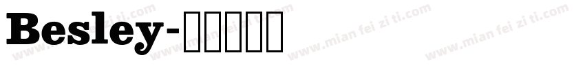 Besley字体转换
