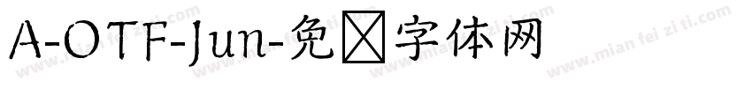 A-OTF-Jun字体转换