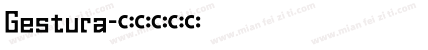Gestura字体转换