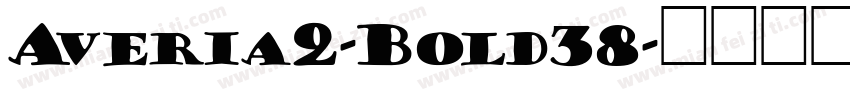 Averia2-Bold38字体转换