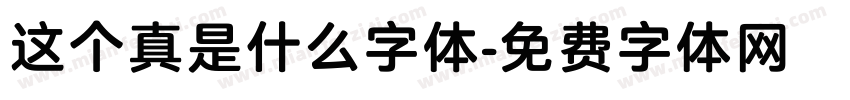 这个真是什么字体字体转换