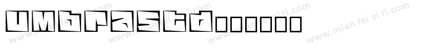 UmbraStd字体转换