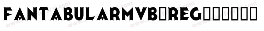 FantabularMVB-Reg字体转换