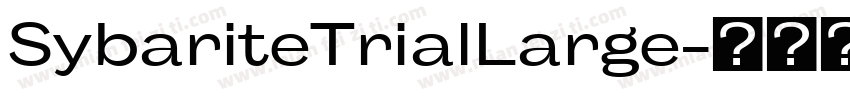 SybariteTrialLarge字体转换