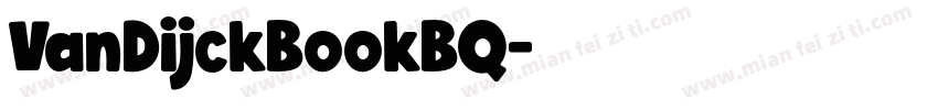 VanDijckBookBQ字体转换