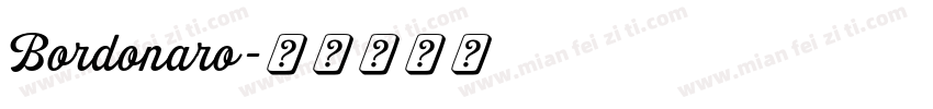 Bordonaro字体转换