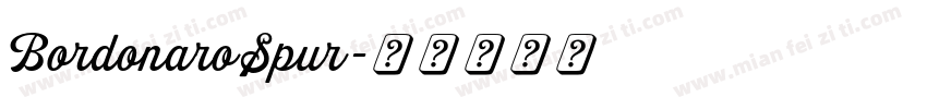 BordonaroSpur字体转换