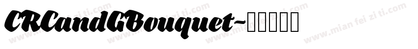 CRCandGBouquet字体转换