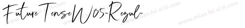 FutureTenseW05-Regul字体转换