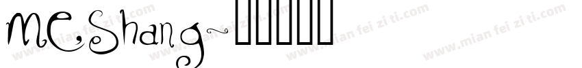 MEShang字体转换