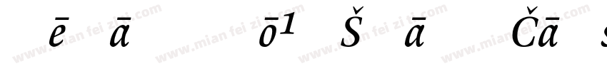 RenardNo1-SmallCaps字体转换