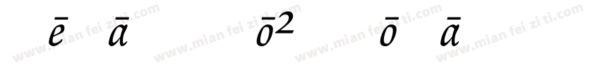 RenardNo2-Roman字体转换