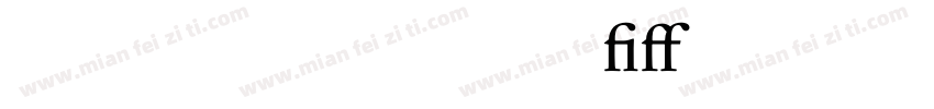 SourceSerifRoman-Lig字体转换
