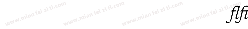 RenardNo3-Italic字体转换