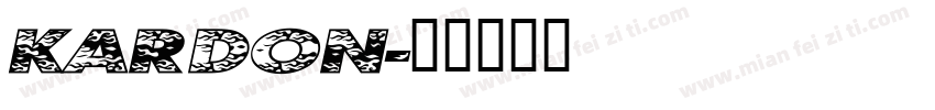 kardon字体转换