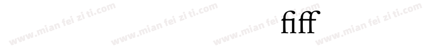 SourceSerifRoman-Lig字体转换