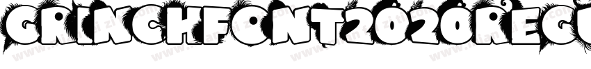 GrinchFont2020Regula字体转换