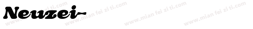 Neuzei字体转换