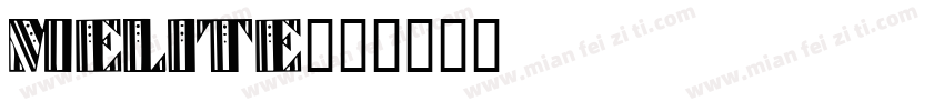 MElite字体转换