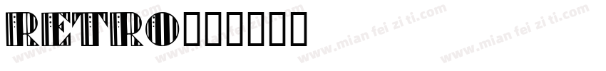 Retro字体转换