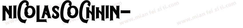 NICOLASCOCHHIN字体转换