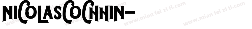 NICOLASCOCHHIN字体转换