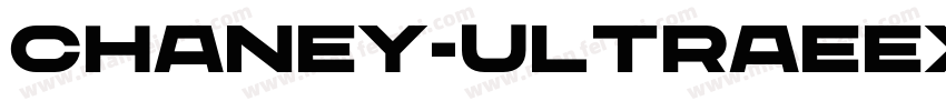 CHANEY-UltraeExtended字体转换