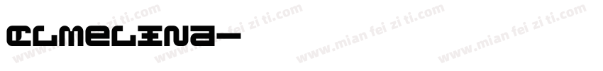 clmelina字体转换