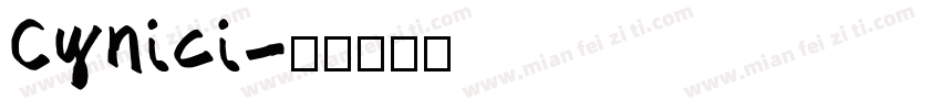 Cynici字体转换