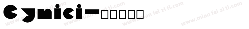 Cynici字体转换