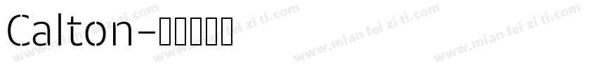 Calton字体转换