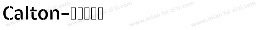 Calton字体转换
