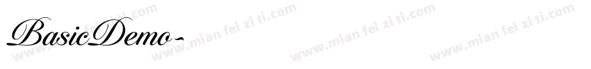 BasicDemo字体转换