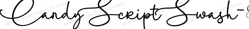 CandyScriptSwash字体转换