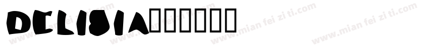 Delisia字体转换