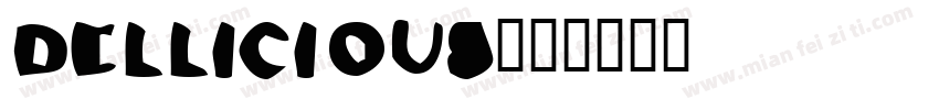dellicious字体转换